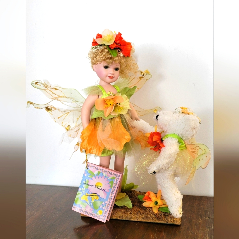 Sweet Heart LIMITED edition Porcelain Doll -Marigold -Collectors -Vintage -Fairy